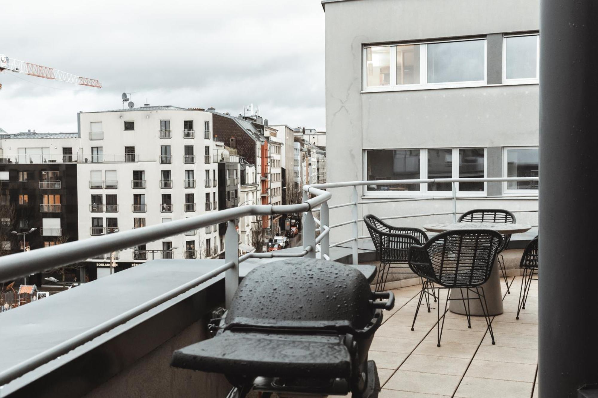 Apartmán Lux Penthouse - Office, Terrace, Gym & Parking Lucembursko Exteriér fotografie
