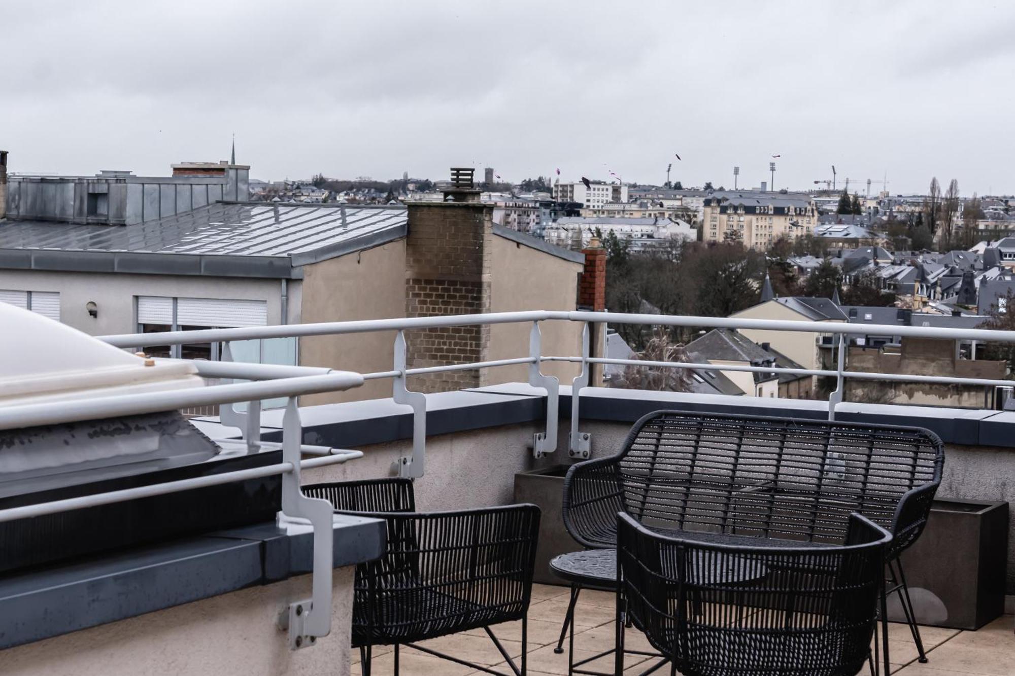 Apartmán Lux Penthouse - Office, Terrace, Gym & Parking Lucembursko Exteriér fotografie